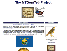 Tablet Screenshot of mtgenweb.com